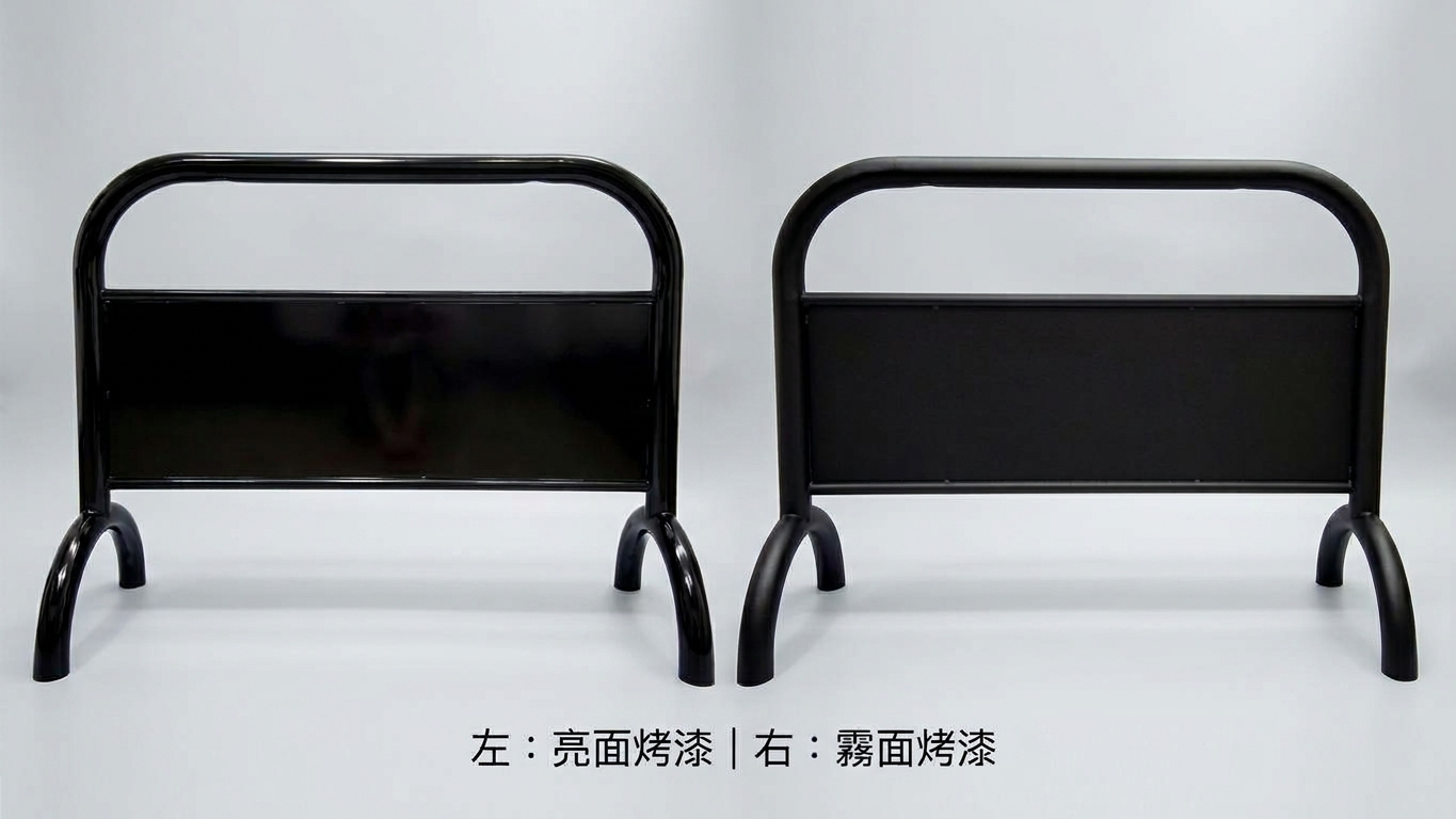 圖片位置 4:百格測試結果/成品拒馬展示